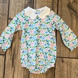 NWOT The Proper Peony Floral Baby Bubble.